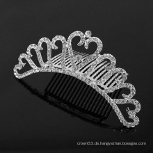 Rhinestone-Hochzeits-Tiara-Kamm-Kristallkämme